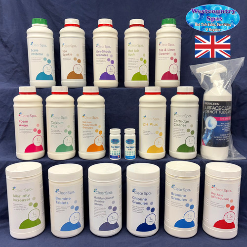 Hot tub chemicals - tub, ~