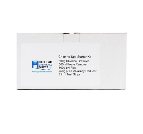 Hot tub chemical starter - , kit